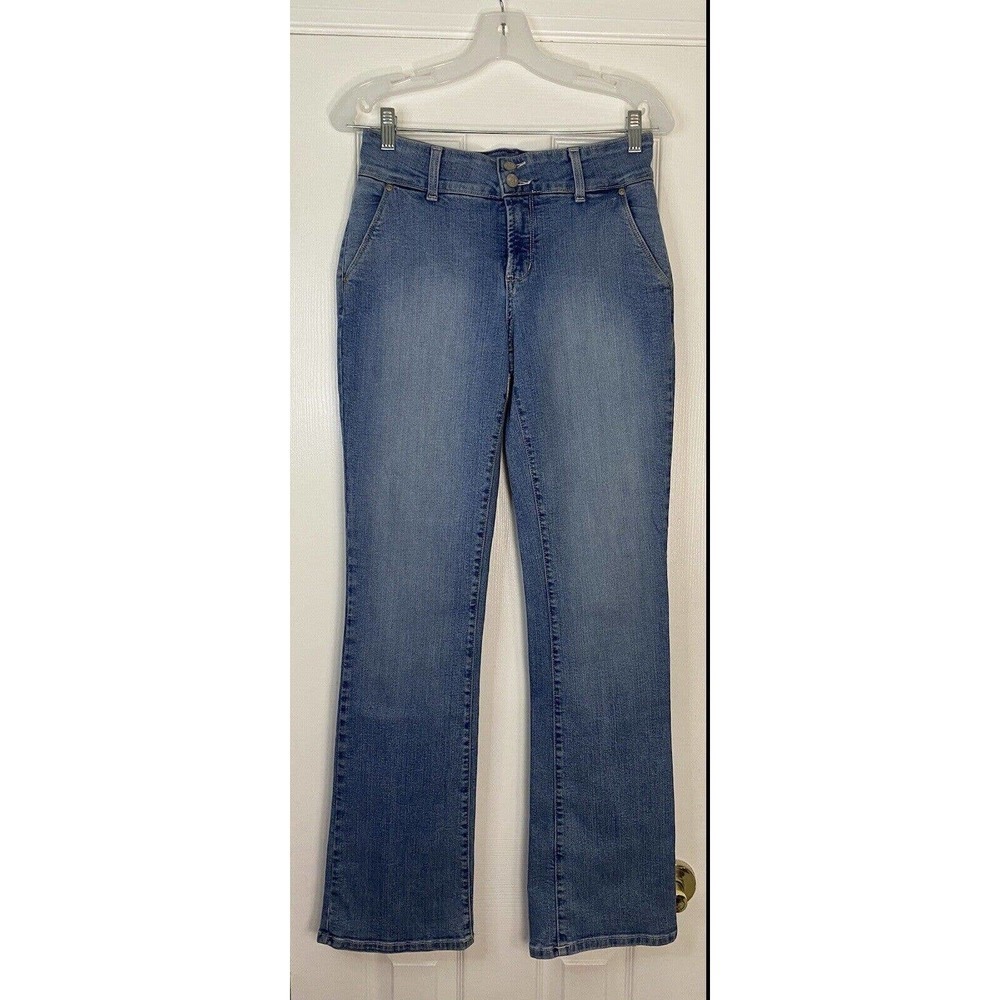 NYDJ Women’s Lift Tuck Technology Bootcut Denim Jeans Medium Wash 2 Cotton Blend